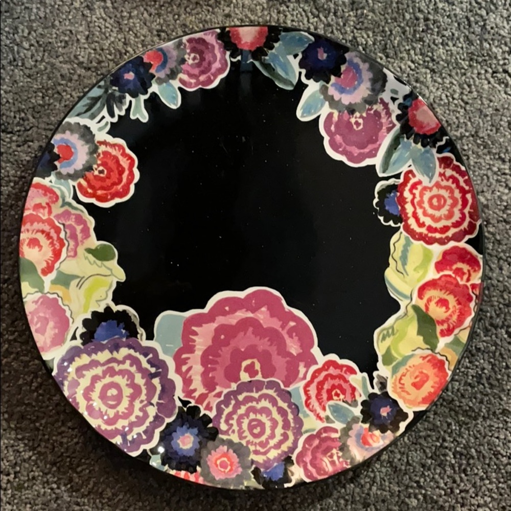 Anthropologie 3 PCs floral dinnerware - Picture 2 of 10